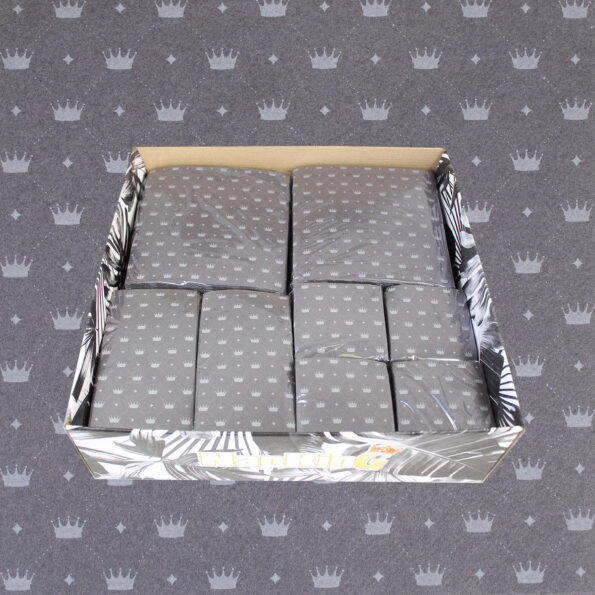 Grey Crown Pillow Napkin