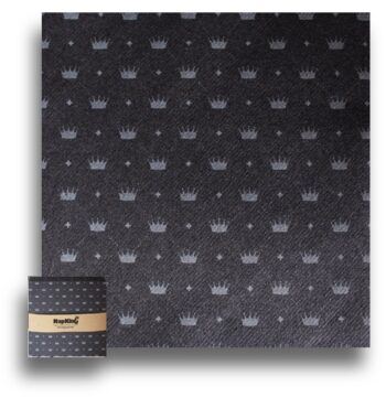 Button-crown-umbra-grey--Airlaid-Napkins-grande-serviettes