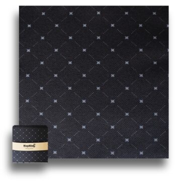 Grey-partterns-Diamond--Airlaid-Napkins-grande Serviettes