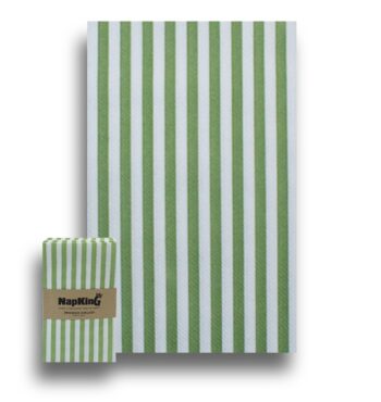 Classic-Stripes-sage-Airlaid-Napkins-slimcut-2_serviettes