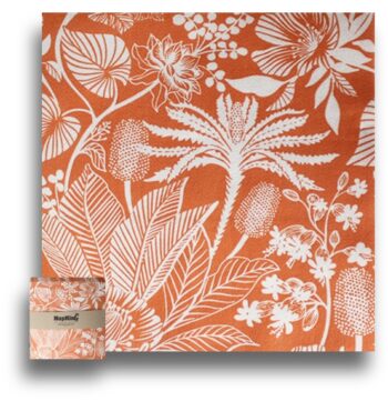 Leaves-Tropical-Terracotta-Airlaid-Napkins-serviette