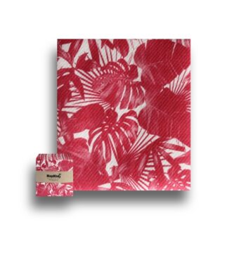 Leaves-Tropical-cocktail-Red-Airlaid-Napkins-2