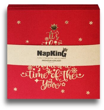 Its-That-time-of-the-year-gold-foiling Serviettes Napkins