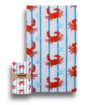 Crabs With Star Slim Cut Airlaid Napkins 20mx40cm -00